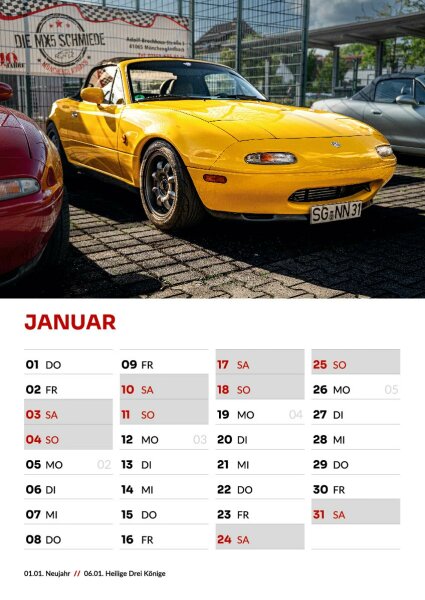 Jahreskalender 2026 EINBECK-EDITION