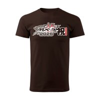 T-SHIRT ♂ | EIN-MX5-Event 2026 | L | kaffee | Vorderseite...