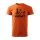 T-SHIRT ♂ | TINO TIME | L | orange | Vorderseite | mazda/mx5/nd