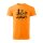 T-SHIRT ♂ | TINO TIME | L | mandarineorange | Vorderseite | mazda/mx5/nc