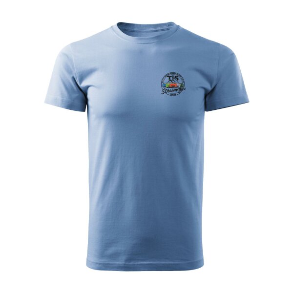 T-SHIRT ♂ | TiS 2026 | MX-5 | XL | hellblau | Vorderseite | mazda/mx5
