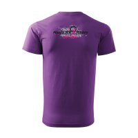 T-SHIRT ♂ | MÄDELS | MX-5 | XL | lila | Vorderseite/Rückseite | mazda/mx5/nd