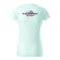 T-SHIRT ♀ | MÄDELS | MX-5 | M | frost | Vorderseite/Rückseite | mazda/mx5/nb