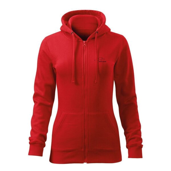 ZIPPER ♀ | MÄDELS | MX-5 | XL | rot | Vorderseite/Rückseite | mazda/mx5/na
