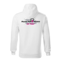 HOODIE ♂ | MÄDELS | MX-5 | S | weiss | Vorderseite/Rückseite | mazda/mx5/na