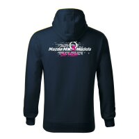 HOODIE ♂ | MÄDELS | MX-5 | S | marineblau | Vorderseite/Rückseite | mazda/mx5/na