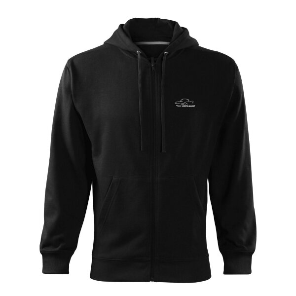 ZIPPER ♂ | MÄDELS | MX-5 | XXL | schwarz | Vorderseite/Rückseite | mazda/mx5/nb