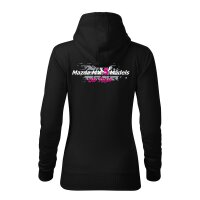 HOODIE ♀ | MÄDELS | MX-5 | XXL | schwarz | Vorderseite/Rückseite | mazda/mx5/nc