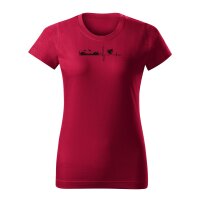 T-SHIRT ♀ | HEARTBEAT - CLASSIC | XXL | MARLBOROROT |...