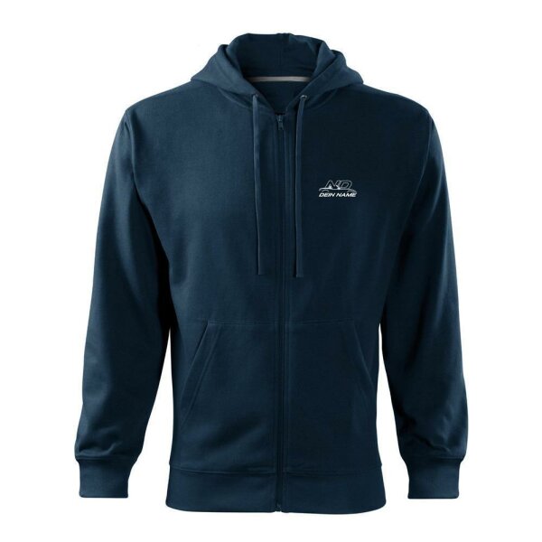 ZIPPER ♂ | 02/2026 | NAMEWEAR | MX-5 | S | marineblau | Vorderseite | mazda/mx5/nd