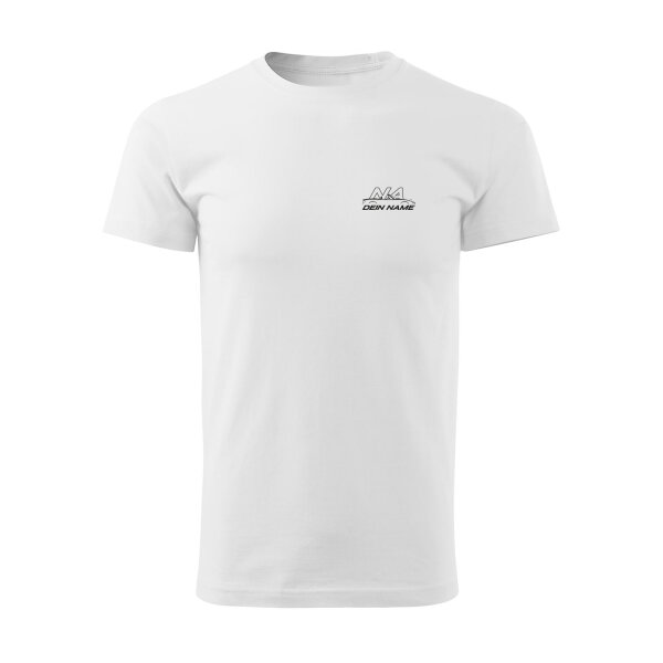 T-SHIRT ♂ | 02/2026 | NAMEWEAR | MX-5 | S | weiss | Vorderseite | mazda/mx5/na
