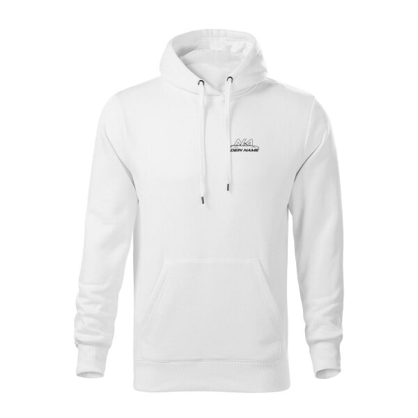 HOODIE ♂ | 02/2026 | NAMEWEAR | MX-5 | S | weiss | Vorderseite | mazda/mx5/na