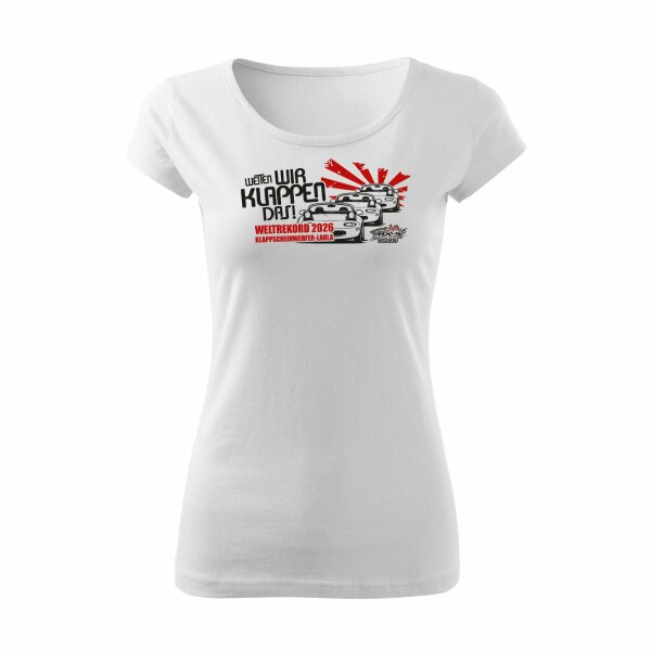 T-SHIRT ♀ | BOATNECK | WETTEN WIR KLAPPEN DAS ... EIN-MX5-Event 2026