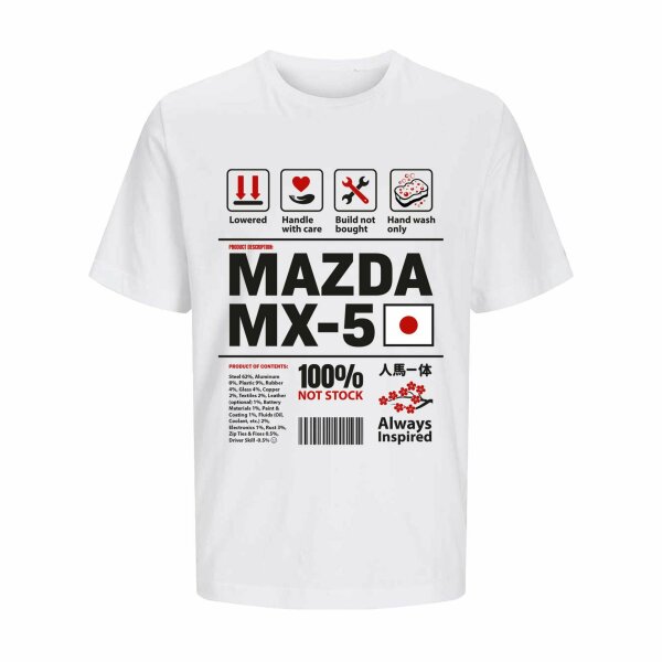J&J T-SHIRT ⚥ | INGREDIENTS | MX-5