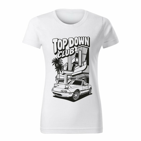 T-SHIRT ♀ | 04/2026 | TOP DOWN CLUB | MX-5