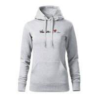 HOODIE ♀ | HEARTBEAT - CLASSIC