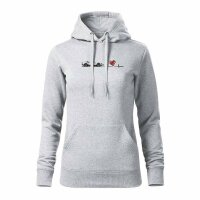 HOODIE ♀ | HEARTBEAT - CLASSIC