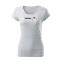 T-SHIRT ♀ | BOATNECK | HEARTBEAT - CLASSIC