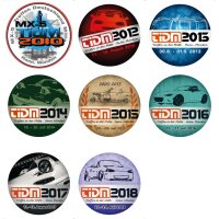 TidM-Aufkleber 2010 – 2018