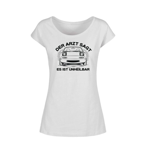 LADIES WIDE NECK TEE | ♀ | UNHEILBAR