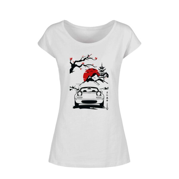 LADIES WIDE NECK TEE | ♀ | APRIL STARTS