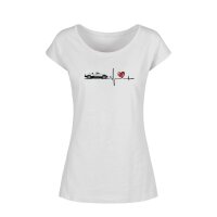 LADIES WIDE NECK TEE | ♀ | HEARTBEAT