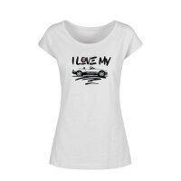 LADIES WIDE NECK TEE | ♀ | I LOVE MY MX-5