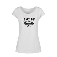 LADIES WIDE NECK TEE | ♀ | I LOVE MY MX-5