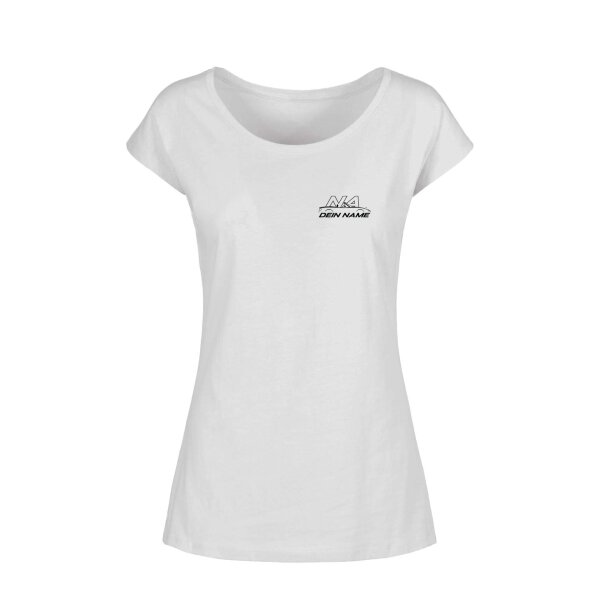 LADIES WIDE NECK TEE | ♀ | NAMEWEAR