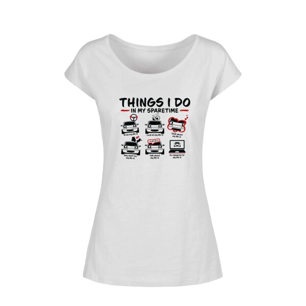 LADIES WIDE NECK TEE | ♀ | SPARETIME
