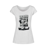 LADIES WIDE NECK TEE | ♀ | TOP DOWN CLUB