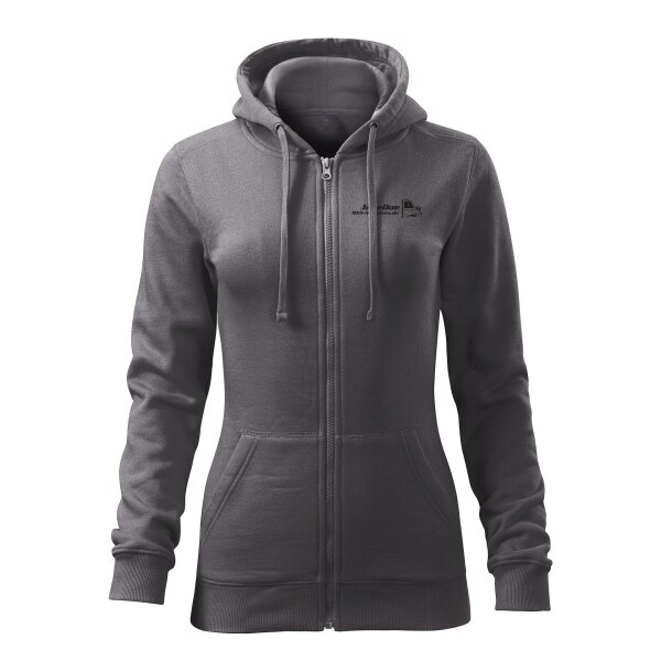 ZIPPER ♀ | ND-FORUM | S | STAHLGRAU | VORDER&RÜCKSEITE | MAZDA/BASIC