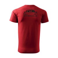 T-SHIRT ♂ | ND-FORUM | M | ROT | VORDER&RÜCKSEITE | MAZDA/BASIC