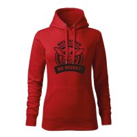 HOODIE ♀ | THE CHILD | Größe: L (Rot)