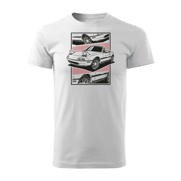 T-SHIRT ♂ | COMIC | Größe: XL (Weiß) ND