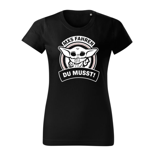 T-SHIRT ♀ | THE CHILD | Größe: L (Schwarz)