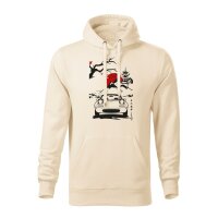 04/24 | HOODIE ♂ | APRIL | XL | MANDEL | VORDERSEITE |...