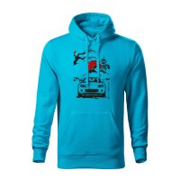 04/24 | HOODIE ♂ | APRIL | XL | TUERKISBLAU | VORDERSEITE...