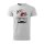 04/24 | T-SHIRT ♂ | APRIL | M | HELLGRAUMELIERT | VORDERSEITE | MAZDA/MX5/NA
