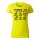 T-SHIRT ♀ | SPARETIME | S | zitronengelb | Vorderseite | mazda/mx5/nc