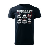 T-SHIRT ♂ | SPARETIME | M | marineblau | Vorderseite |...