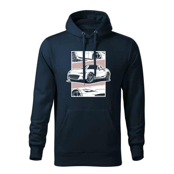 HOODIE ♂ | COMIC | Größe: L (Marineblau) ND
