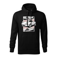 HOODIE ♂ | COMIC | Größe: XXL (Schwarz) NA