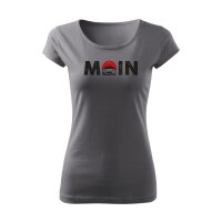 T-SHIRT ♂ | BOATNECK | MOIN | L | stahlgrau | Vorderseite...