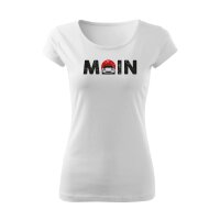 T-SHIRT ♂ | BOATNECK | MOIN | M | weiss | Vorderseite |...