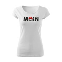 T-SHIRT ♂ | BOATNECK | MOIN | XL | weiss | Vorderseite |...