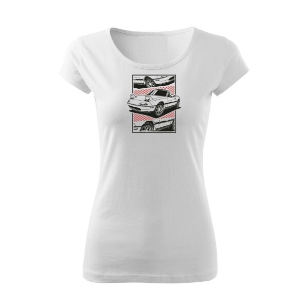 T-SHIRT ♀ | COMIC | Größe: XXL (Weiß) ND