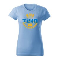 T-SHIRT ♀ | TINO 2025 | XL | hellblau | Vorderseite |...