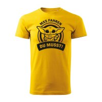 T-SHIRT ♂ | THE CHILD | Größe: L (Gelb)