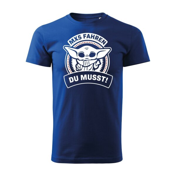 T-SHIRT ♂ | THE CHILD | Größe: XL (Königsblau)